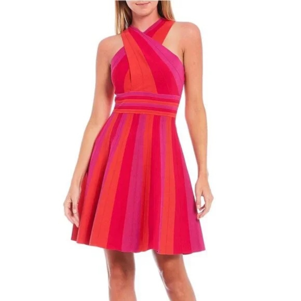 Ted Baker Fit and Flare Bandage Dress
